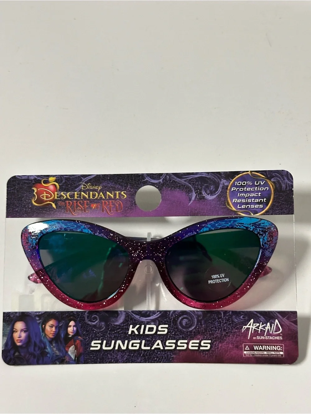 Disney Descendants Glitter Cat-Eye Sunglasses - Purple & Blue